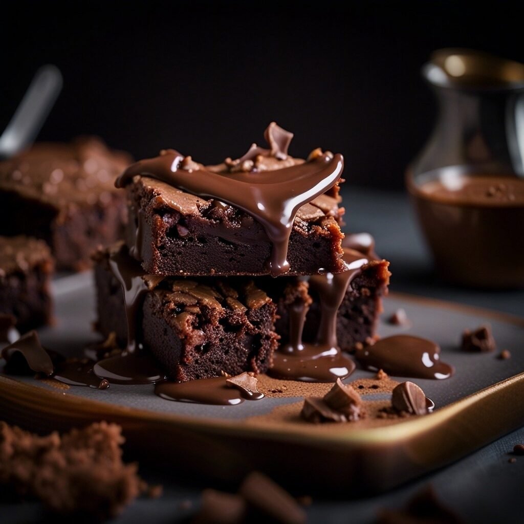 sour dough discard brownies