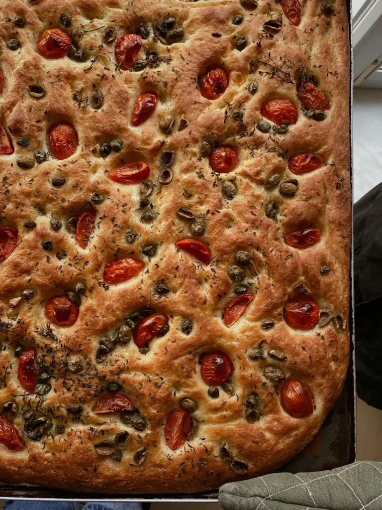 sourdough discard focaccia