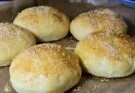 How To Make Sourdough Discard Hamburger Buns (No-Waste Recipe!)